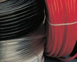 Macarrón PVC y caucho para cables